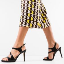 Sandale cu toc Dules Negre