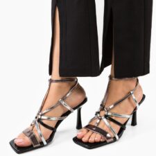 Sandale cu toc Eilonwy Negre