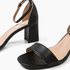 Sandale cu toc Ffion Negre