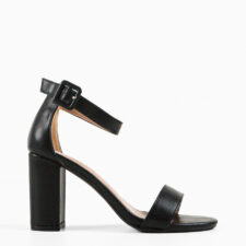 Sandale cu toc Fields Negre