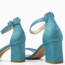 Sandale cu toc Geirmun Albastre