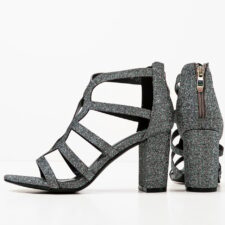 Sandale cu toc Hoshino Gri