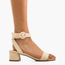 Sandale cu toc Jarvis Bej