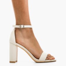 Sandale cu toc Kaya Albe