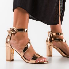 Sandale cu toc Kelemen Aurii