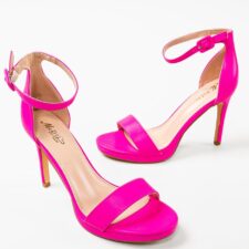 Sandale cu toc Layla Roz