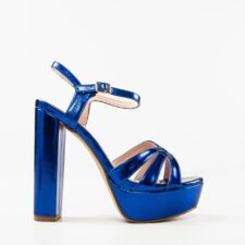 Sandale cu toc Mumbi Albastre