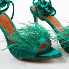 Sandale cu toc Orka Verzi