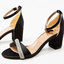 Sandale cu toc Orkestre Negri