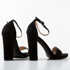 Sandale cu toc Oson Negre