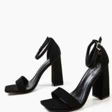 Sandale cu toc Pastev Negre 2