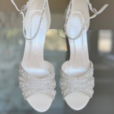 Sandale cu toc Petyr Albe