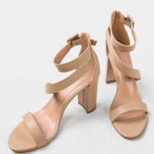 Sandale cu toc Philiber Bej