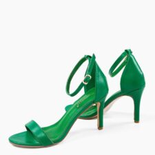 Sandale cu toc Simoda Verzi