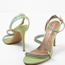 Sandale cu toc Sion Verzi