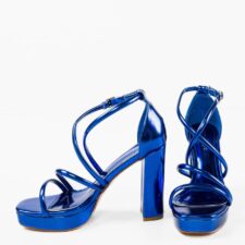 Sandale cu toc Tochuk Albastre