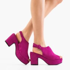 Sandale cu toc Yousuf Mov