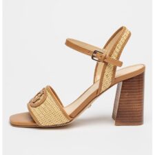 Sandale cu toc masiv Ganika