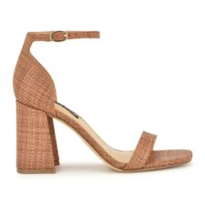 Sandale cu toc masiv Ilea