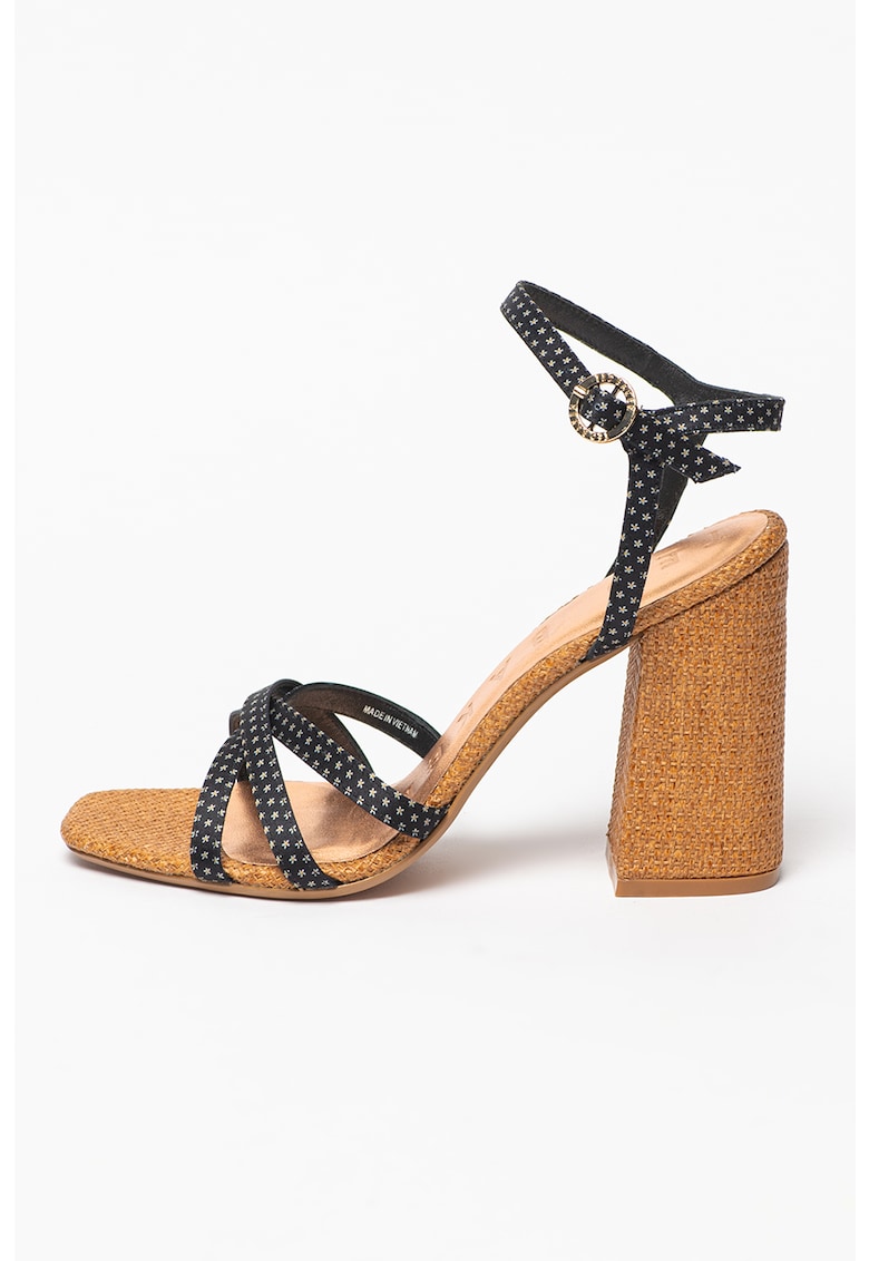 Sandale cu toc masiv Kasira 1 Sandale cu toc masiv Kasira