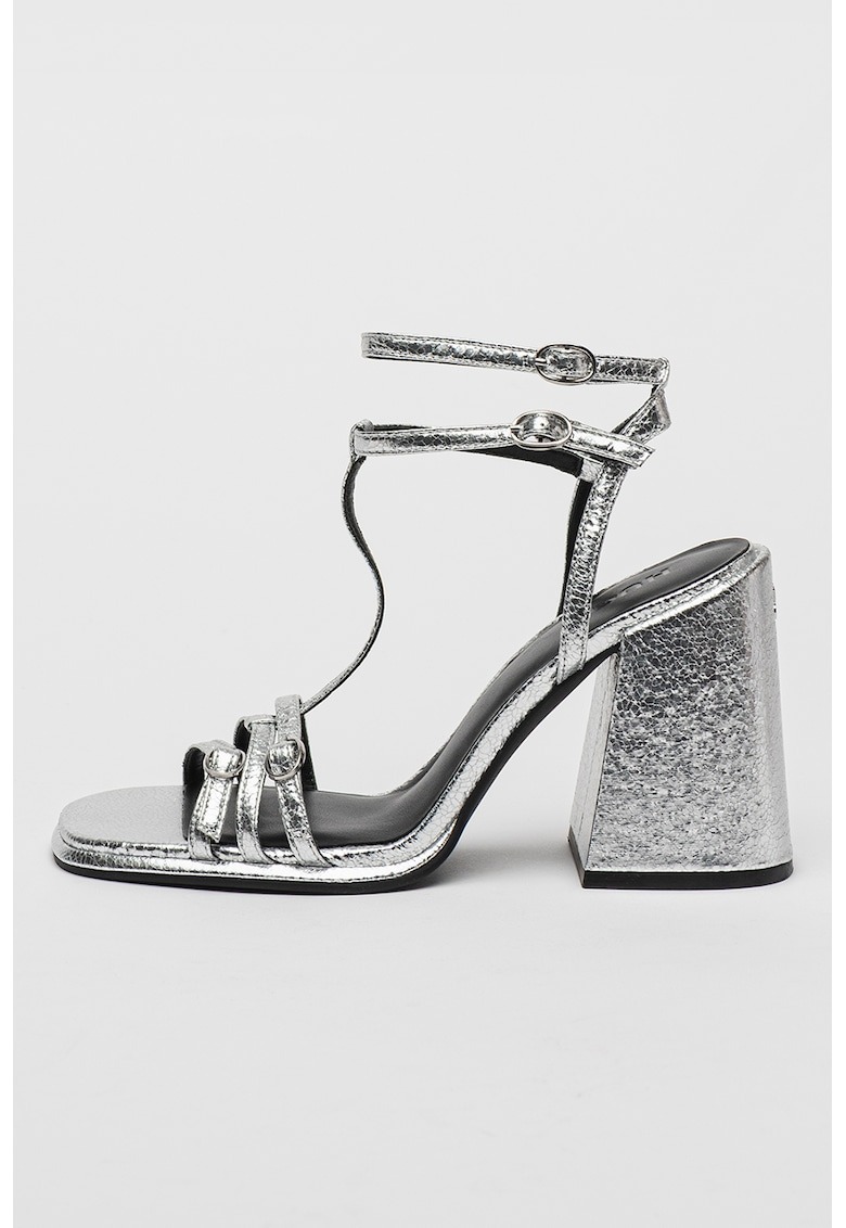 Sandale cu toc masiv Kiora 1 Sandale cu toc masiv Kiora