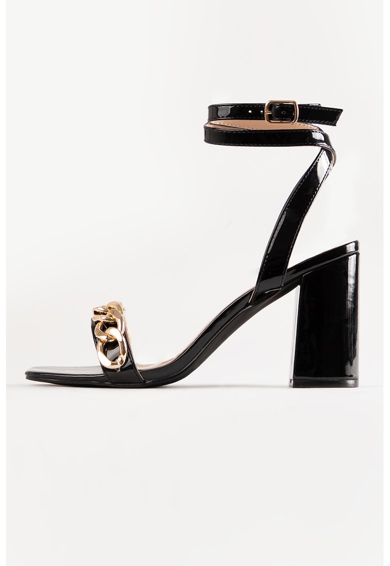Sandale cu toc masiv Macayla 1 Sandale cu toc masiv Macayla