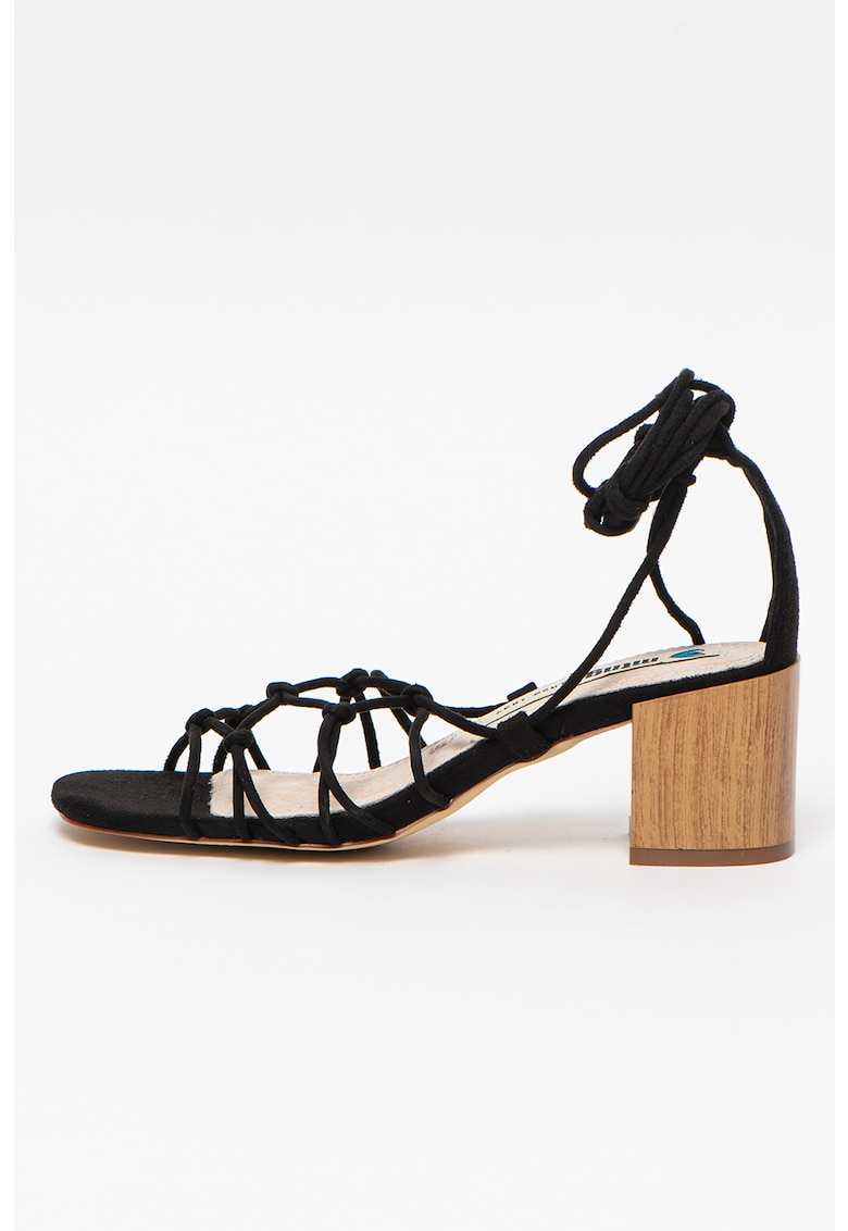 Sandale cu toc masiv Megris 1 Sandale cu toc masiv Megris