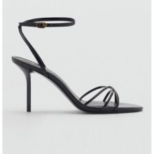 Sandale cu toc si barete multiple