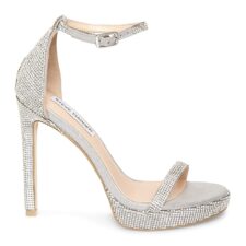 Sandale cu toc stiletto si strasuri