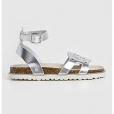 Sandale cu varf rotund si catarama