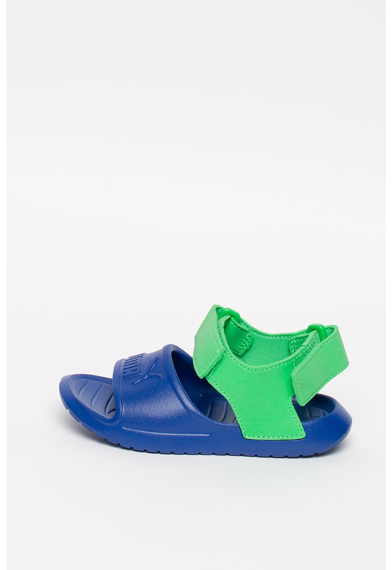 Sandale cu velcro Divecat v2 Injex PS - Verde/Albastru