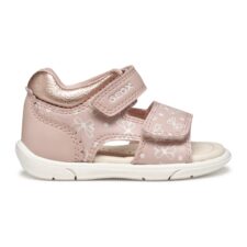 Sandale cu velcro - model si insertii stralucitoare