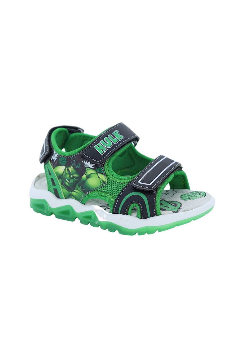 Sandale cu velcro si Hulk 1 Sandale cu velcro si Hulk