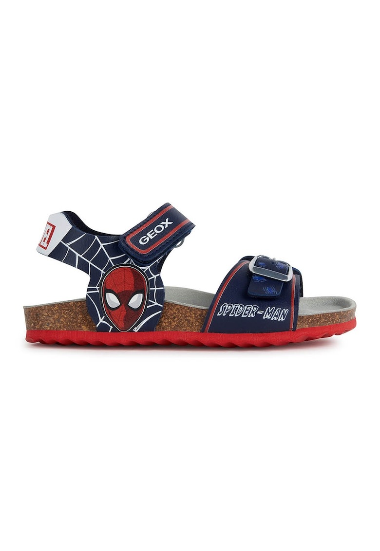 Sandale cu velcro si Spider Man 1 Sandale cu velcro si Spider Man