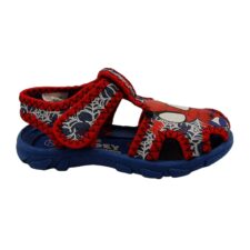 Sandale cu velcro si Spiderman