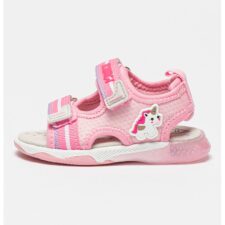 Sandale cu velcro si aplicatie