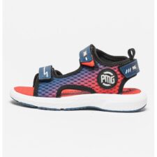 Sandale cu velcro si aspect in degrade