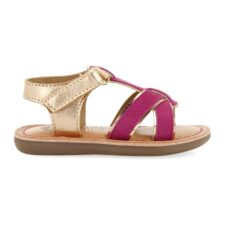 Sandale cu velcro si barete incrucisate Argis