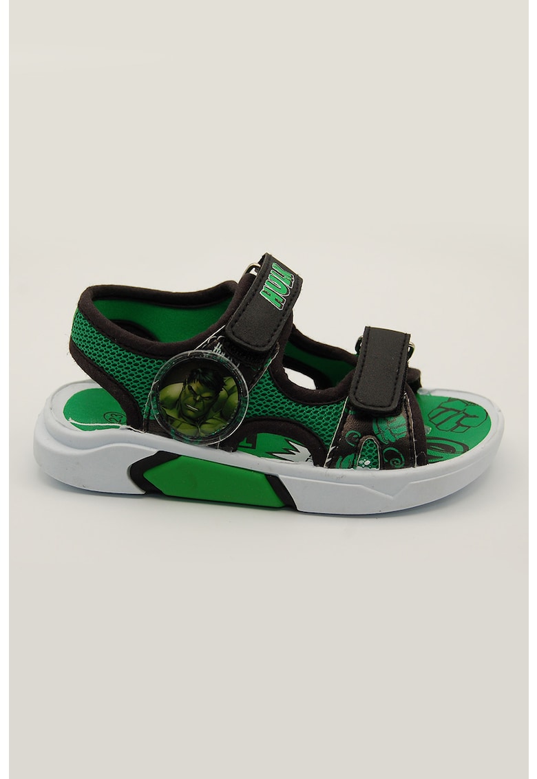 Sandale cu velcro si desene 1 Sandale cu velcro si desene