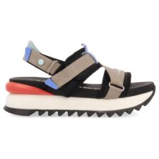 Sandale cu velcro si detalii contrastante BLARU 27677