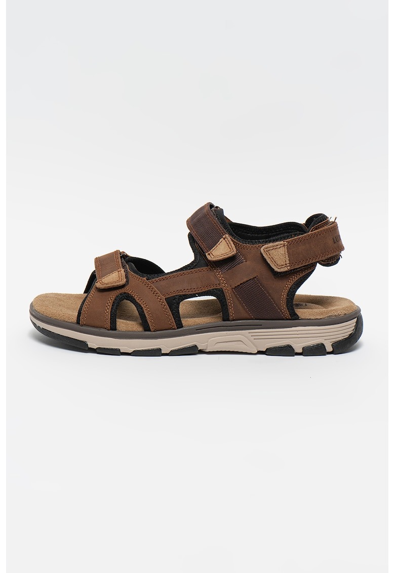 Sandale cu velcro si garnituri de piele Jambo 1 Sandale cu velcro si garnituri de piele Jambo