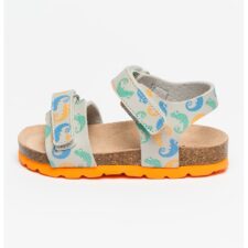 Sandale cu velcro si imprimeu Kourtis