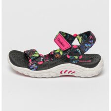 Sandale cu velcro si imprimeu Reggae