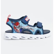 Sandale cu velcro si imprimeu cu desene