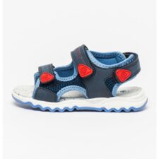 Sandale cu velcro si insertii de plasa Toby