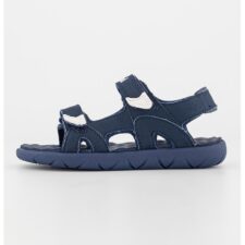 Sandale cu velcro si logo Perkins Row 2