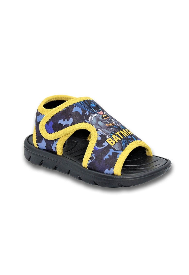 Sandale cu velcro si model Batman 1 Sandale cu velcro si model Batman