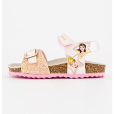 Sandale cu velcro si model Disney Pricesses