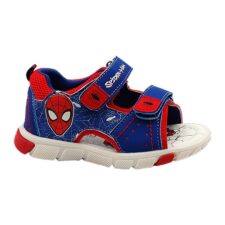 Sandale cu velcro si model Spiderman