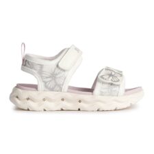 Sandale cu velcro si model cu fluturi